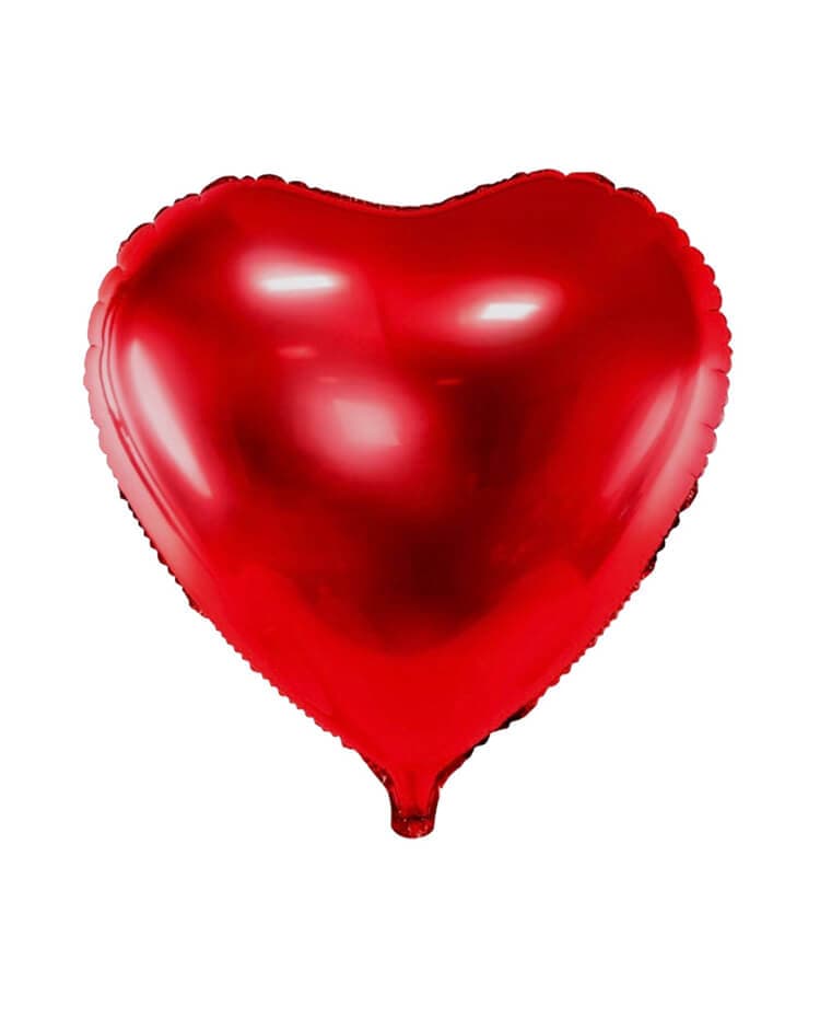 Balon czerwone serce